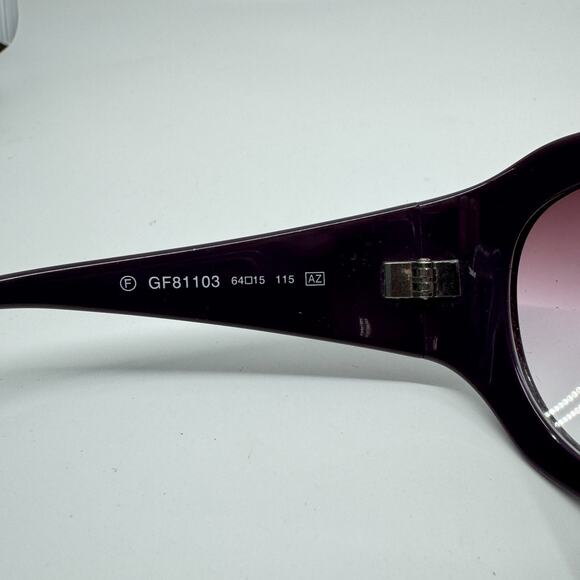Gianfranco Ferre GF81103 Sunglasses Frames Purpl Butterfly Women 64-15-115 H9438 main image 7